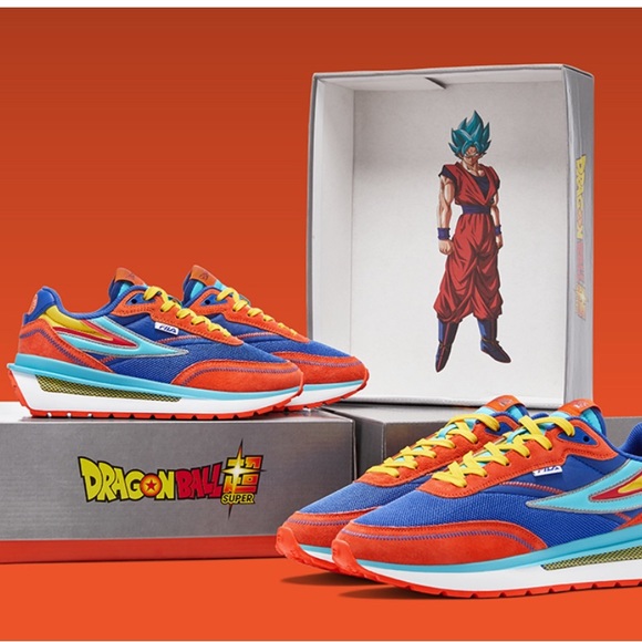 Fila | Shoes | Fila Renno X Dragon Ball Super Goku Size Gs | Poshmark